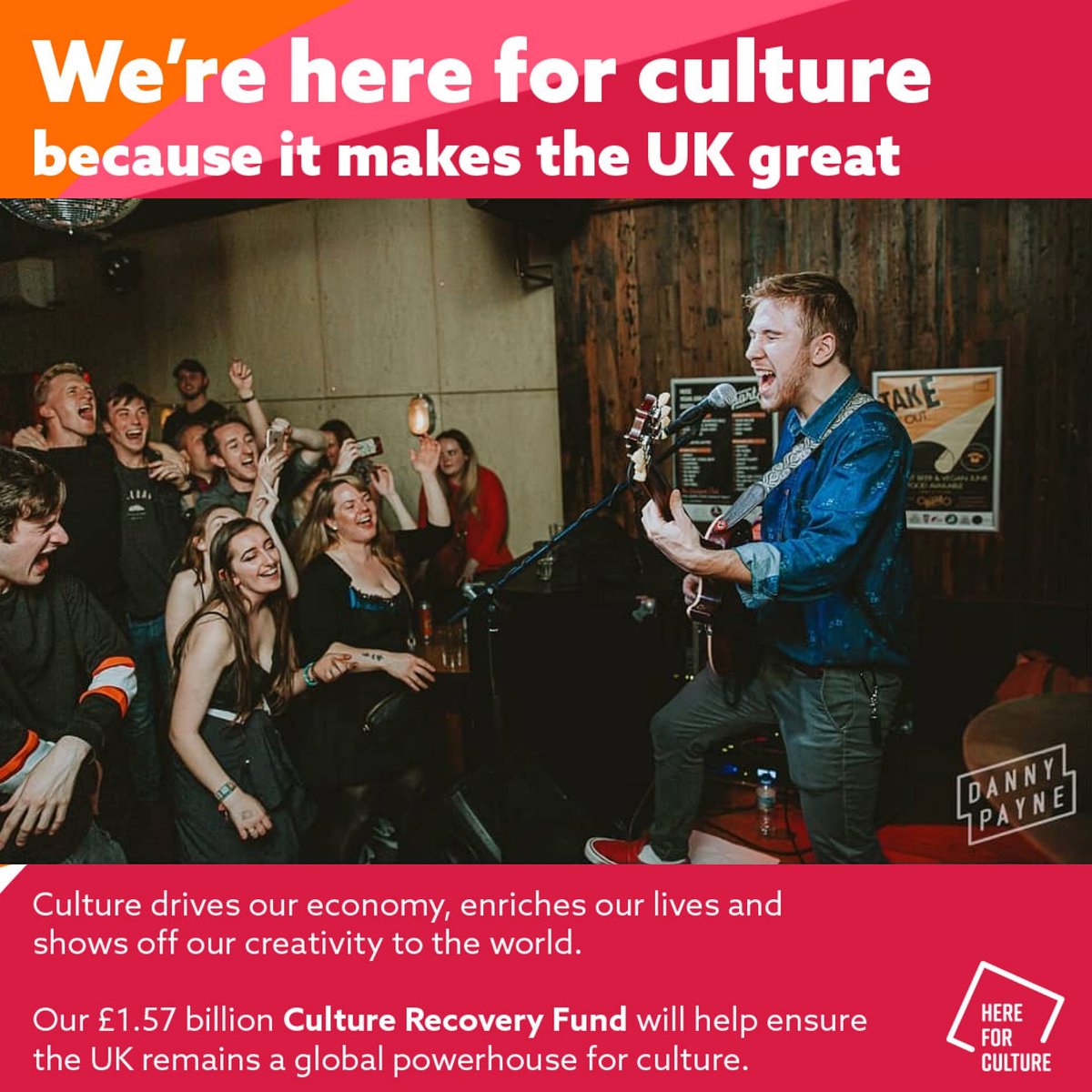 Over the moon to announce we've been granted funds via @DCMS #CulturalRecoveryFund to help us survive the next months. Also, importantly, to bring back live music 🎶

We will support local artists, event workers & keep doing our bit to enrich lives ❤️

Oporto is #hereforculture