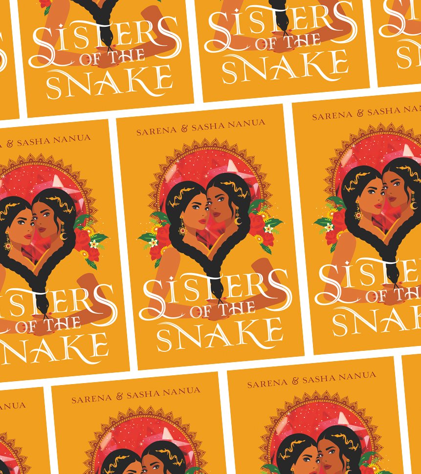 SISTERS OF THE SNAKE,  @sarenaandsashaPrincess Rani longs to escape her gilded cage. Ria steals just to keep herself alive. But when the twins switch places, they learn that danger lurks in both worlds, and only working together can prevent ruin.GR:  https://bit.ly/3jTlR9Y 