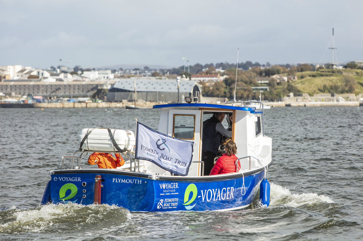 Today we made history! The UK’s first sea going electric vessel e-Voyager has been launched from Voyager Boatyard in Cornwall. Watch BBC Spotlight tonight at 18:30 #zerocarbonfuture #greenenergy #electricboat #zeroemissions #greenmarinedesign #evoyager #launchday #greenfuture