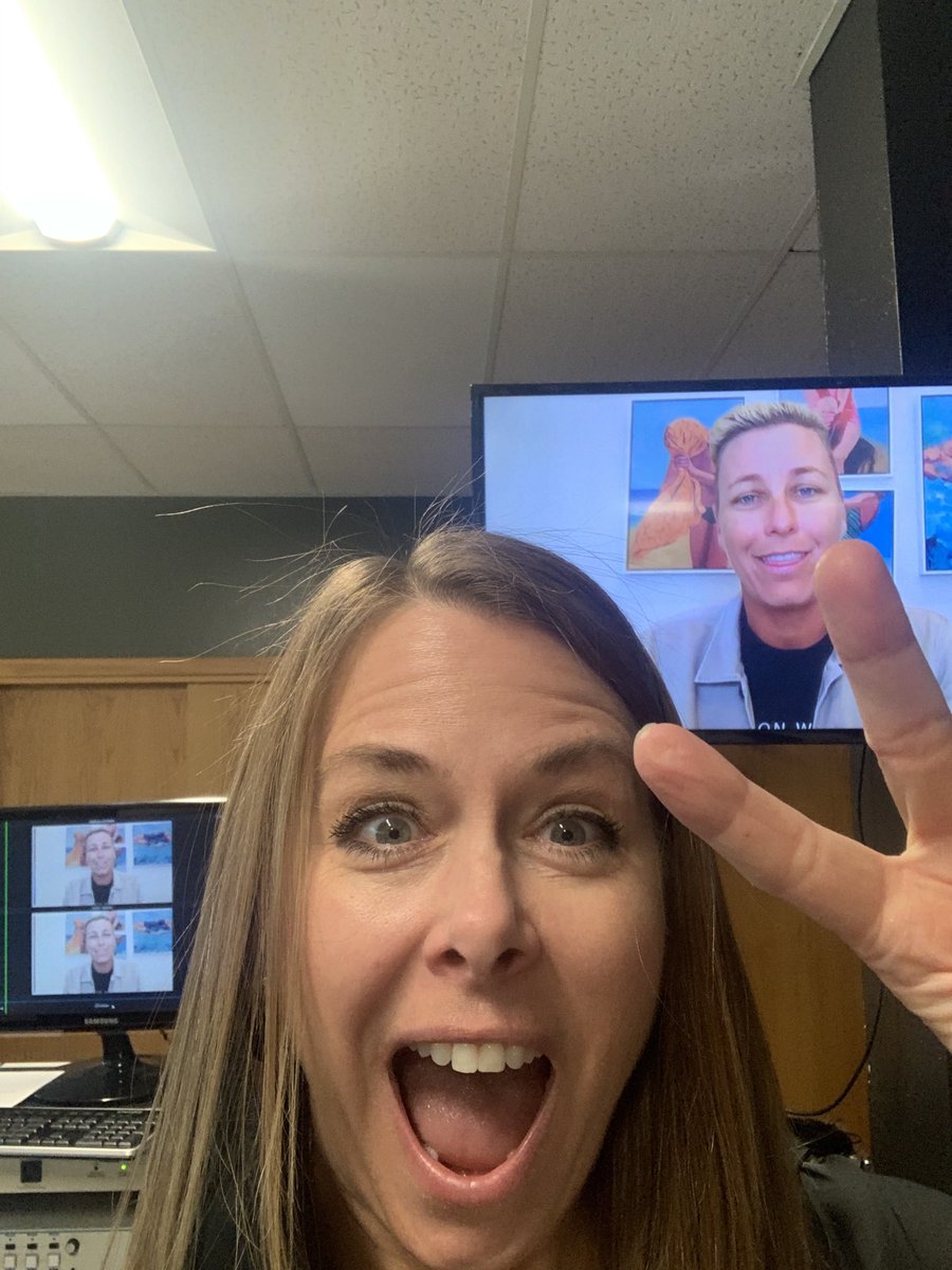 Hello ⁦@AbbyWambach⁩! Can I say it is beyond that you joined ⁦@Ent_CU⁩ today for #TrailblazingTogether?! You are an inspiration and gift to so many.
