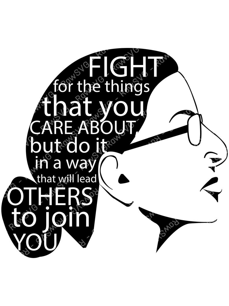 NOTORIOUS R.G.B : The side that wants to take choice away from women and give it to state, they're fighting a losing battle. TIME IS ON THE SIDE OF CHANGE.