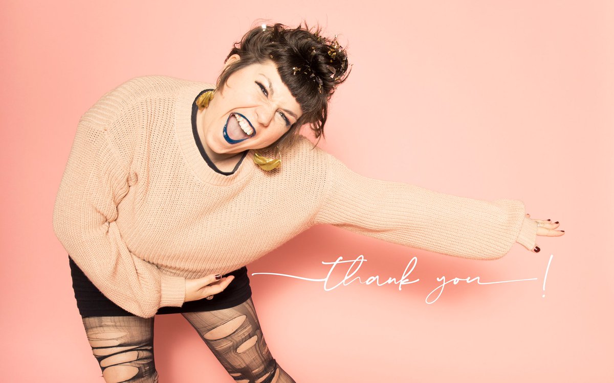 jocelynmcknz's tweet photo. THANK YOU THANK YOU THANK YOU to all 457 of you who helped me raise $16,620 to make my album PUSH! i can’t wait for you to hear it and i couldn’t do this without you.
@Righteous_Babes @Lightfiction @stuntcompanypr @co_sign
#pushrighteousbabe https://t.co/FjLK3KoZ3U
