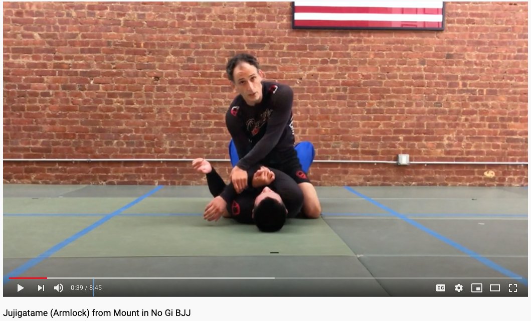 "Motivation &amp; Practice" + No-Gi Mounted Armlock Video 📹 - mailchi.mp/1ceea6966b43/t…