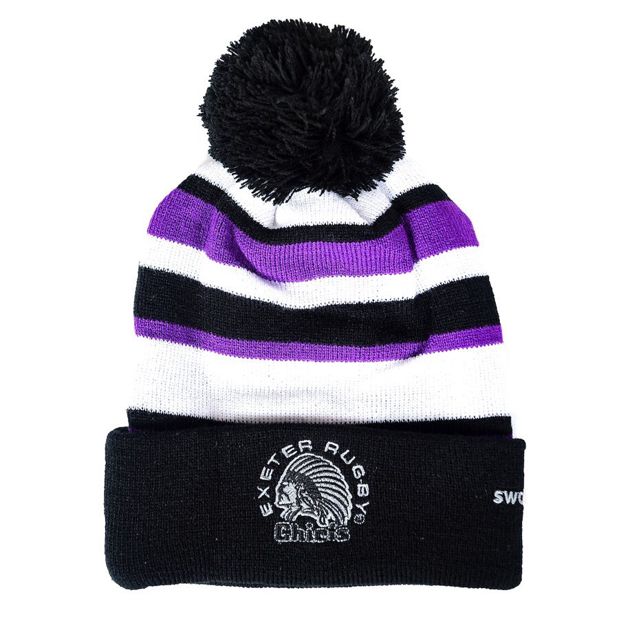 ExeterChiefs cup collection bobble hats 