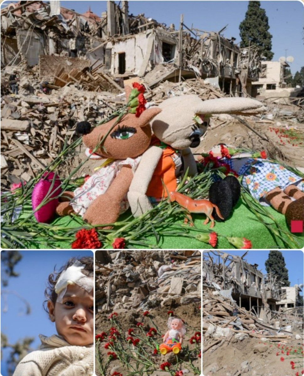 U'r terrorists.Just shame on you. At least the GOD will punish who did this.For that, we'll do our best to give your spirit to GOD.The revenge will be our patience. Because we are not #childkillerarmenia .
#StopArmenianOccupation 
#StopArmenianAggression 
#StopArmenianTerrorisim