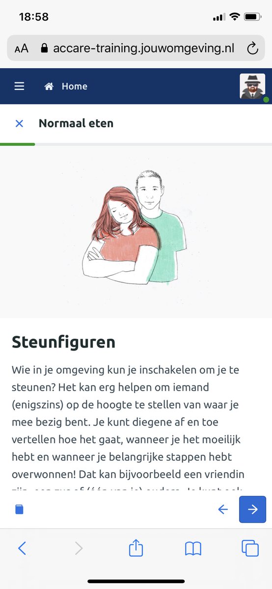 Rozemarijne's tweet photo. Het vernieuwde online programma Smaakk! (blended behandelen van eetproblematiek) en de online behandeling van https://t.co/vphdTem5l2 is helemaal op de mobiele telefoon te doen, ook geschikt voor jongens en mét nieuw toegevoegde lichaamsbeeldmodule. #blij @AccareKJP @JouwOmgeving https://t.co/eWkks0U5nW