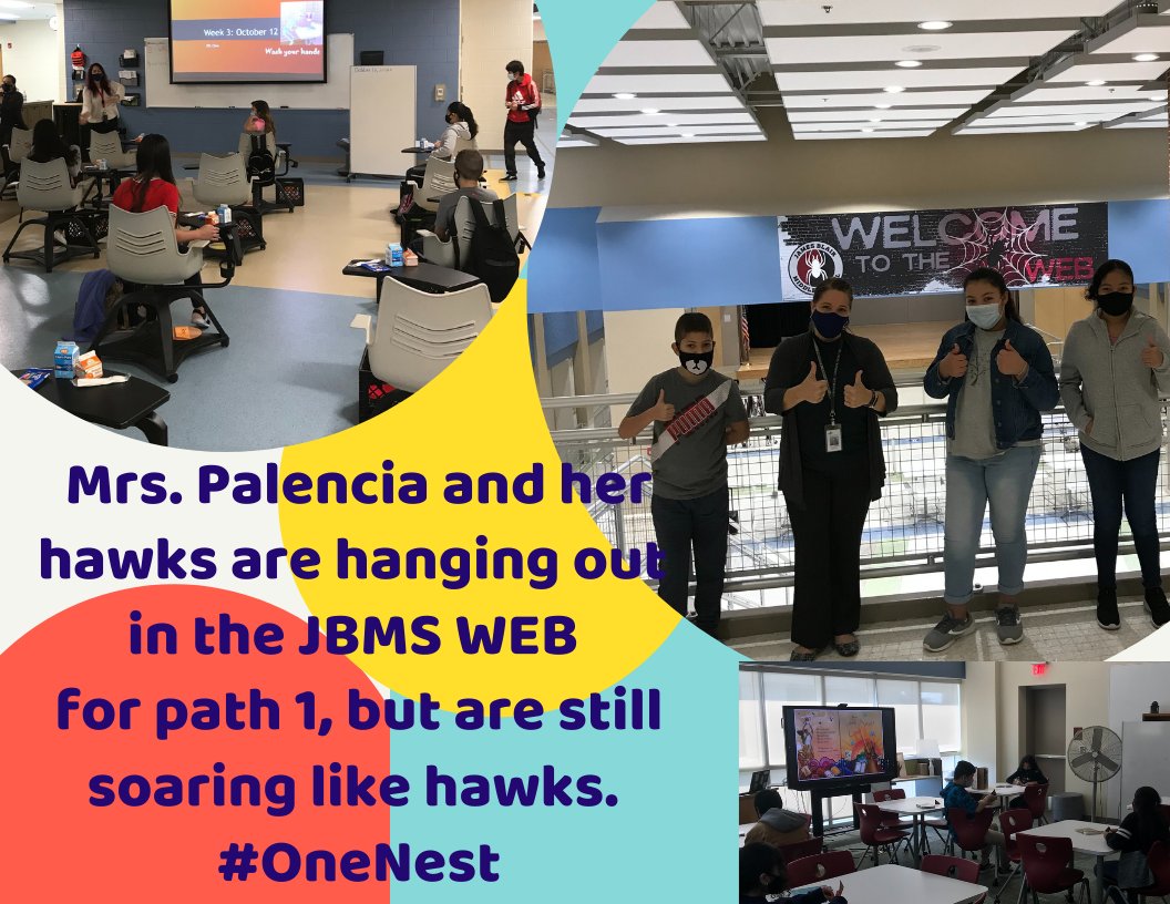 LoisHornsbyMS's tweet photo. Always learning, no matter where we are! #SoaringHawk #WeAreWJCC #OneNest https://t.co/jN7ARX50mZ