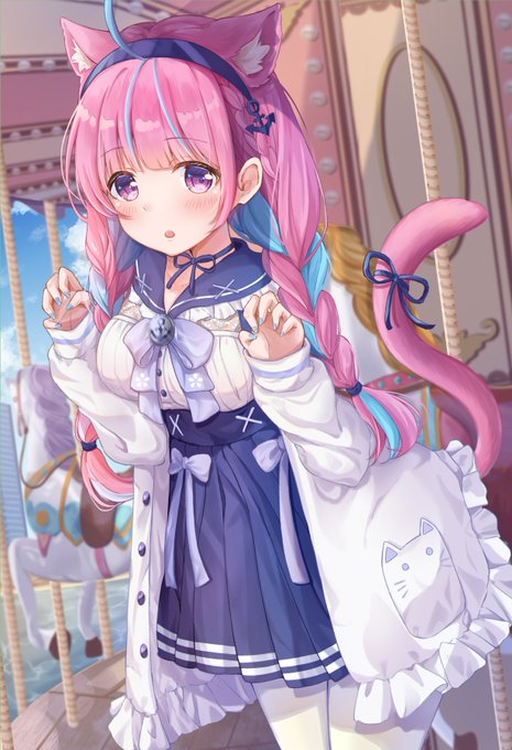 湊あくあ新衣装のtwitterイラスト作品 湊あくあ新衣装のtwitterイラスト作品