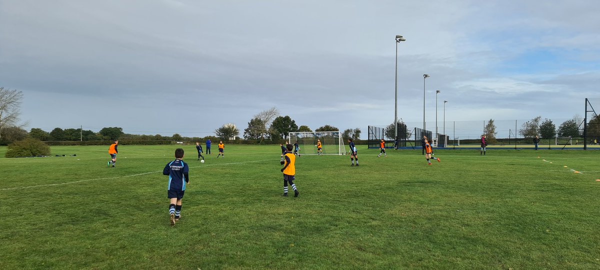 Excellent Saturday morning with the first set of Football Trials for Elements, Rudiments and Grammar