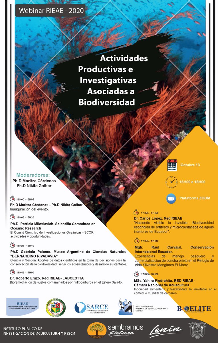 RIEAE1's tweet photo. Estan cordialmente invitados.
Día 13-10-2020 https://t.co/aUv6I4o9yw
