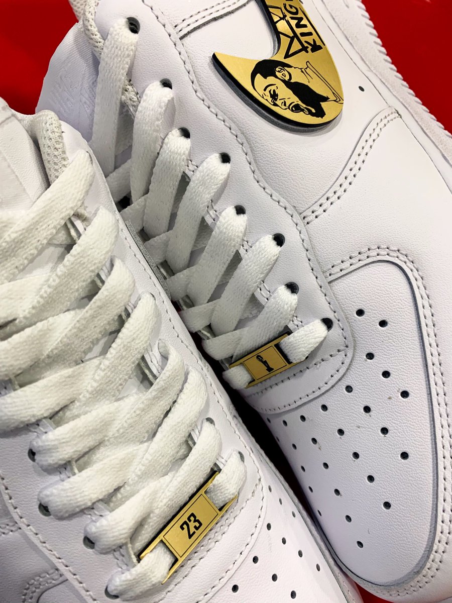 StoosGoaad's tweet image. AIR FORCE 1 CUSTOM : LEBRON MVP EDITION 👑🏆