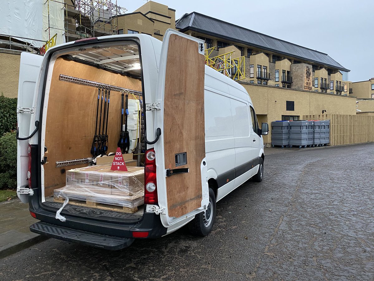 On the golf course for 07:50 this morning, then straight back towards Edinburgh at 08:05. No time for a few holes today! 🏌️‍♂️ - Old Course Hotel Golf Resort &amp; Spa - St Andrews