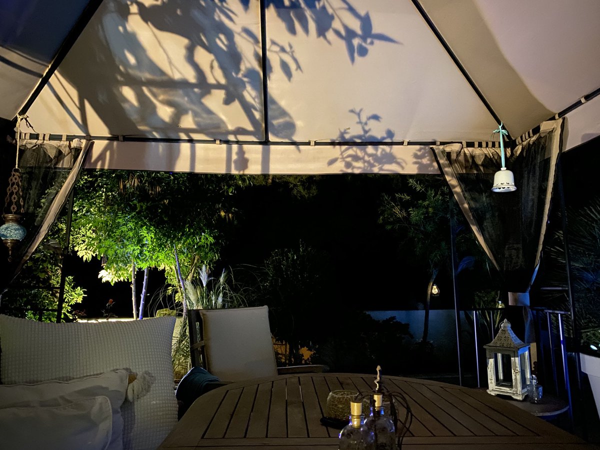 The first autumn night in Cyprus