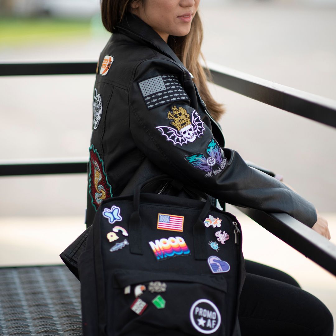 EMTEasy's tweet photo. 2020 has been all over the place, but one thing that hasnโt changed: Patches make your brand kicka**! #EMTeasy #PromoAF https://t.co/aJb4ne9iqg