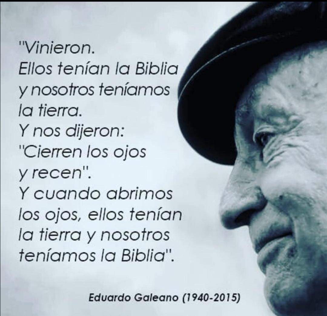 Ej_ClogEjb's tweet photo. #12oct20 Nada que celebrar, nada que agradecer a Colón, al contrario conmemoramos el 12 de Octubre en honor a la Resistencia de nuestros ancestros Indígenas en contra del imperio Español que sólo vino a saquear nuestras riquezas incluso en nombre de Dios. https://t.co/j6wieHxhmL