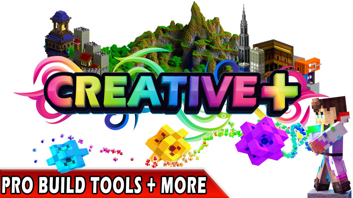 PixelsAndBlocks's tweet image. We are so excited for the release of Creative+. It will be available tomorrow on the @MinecraftMarket. It is a fully creative map bringing build tools to @Minecraft Bedrock community.

Can&apos;t wait to see what you all create! Watch the trailer here:
youtu.be/EnJd5X2cQjw
