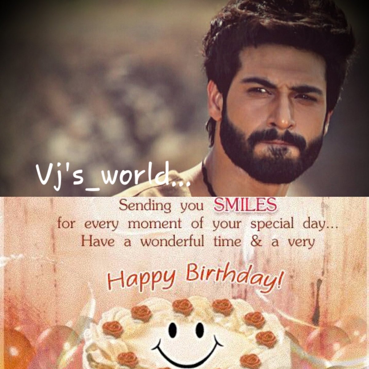 Ash_2105's tweet photo. HAPPY BIRTHDAY HERO 🎉🎊🎉🎊

#HappyBirthdayVijayendraKumeria 

@veejay_k  #vijayendrakumeria https://t.co/SqaJ8imTLq