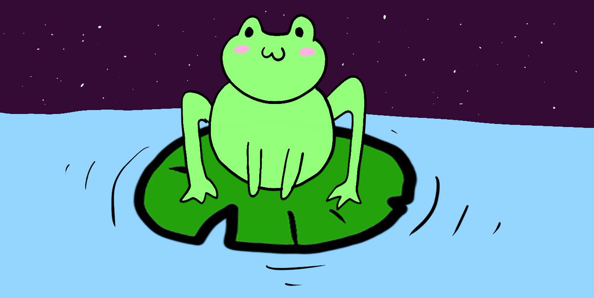 Day 10: Frog;i wanted to draw a frog