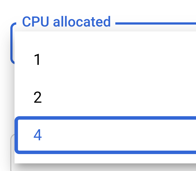  You can now allocate 4 vCPUs to your Cloud Run container instances.