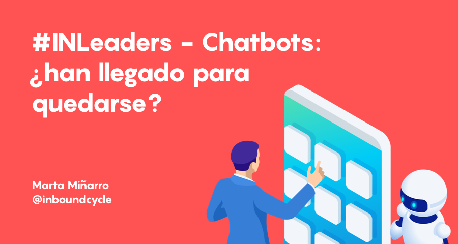 PF_Estefania's tweet photo. #INLeaders - Chatbots: ¿han llegado para quedarse?: Continuando con los análisis de las charlas… https://t.co/p6VgUysFxG vía @InboundCycle https://t.co/NpDIy2bk2X