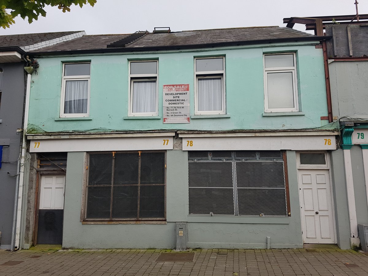 these 3 properties have been abandoned for quite a long while, the 1st image from  @googlemaps is dated 2009sad to see this level of ongoing dereliction in Cork city centre, should be someones home, work spaceNo. 122, 123, 124  #regeneration  #vacancy  #wellbeing  #HousingForAll