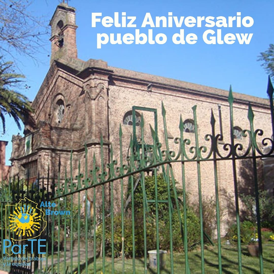 todosxbrown_'s tweet photo. Muy Feliz 155 Aniversario a todas y todos los vecinos de Glew.
#AlbertoFernandez
#HernanTorresGuerrero
#SomosParTEBuenosAires
#GlewCumple https://t.co/aVT9vMmmK5
