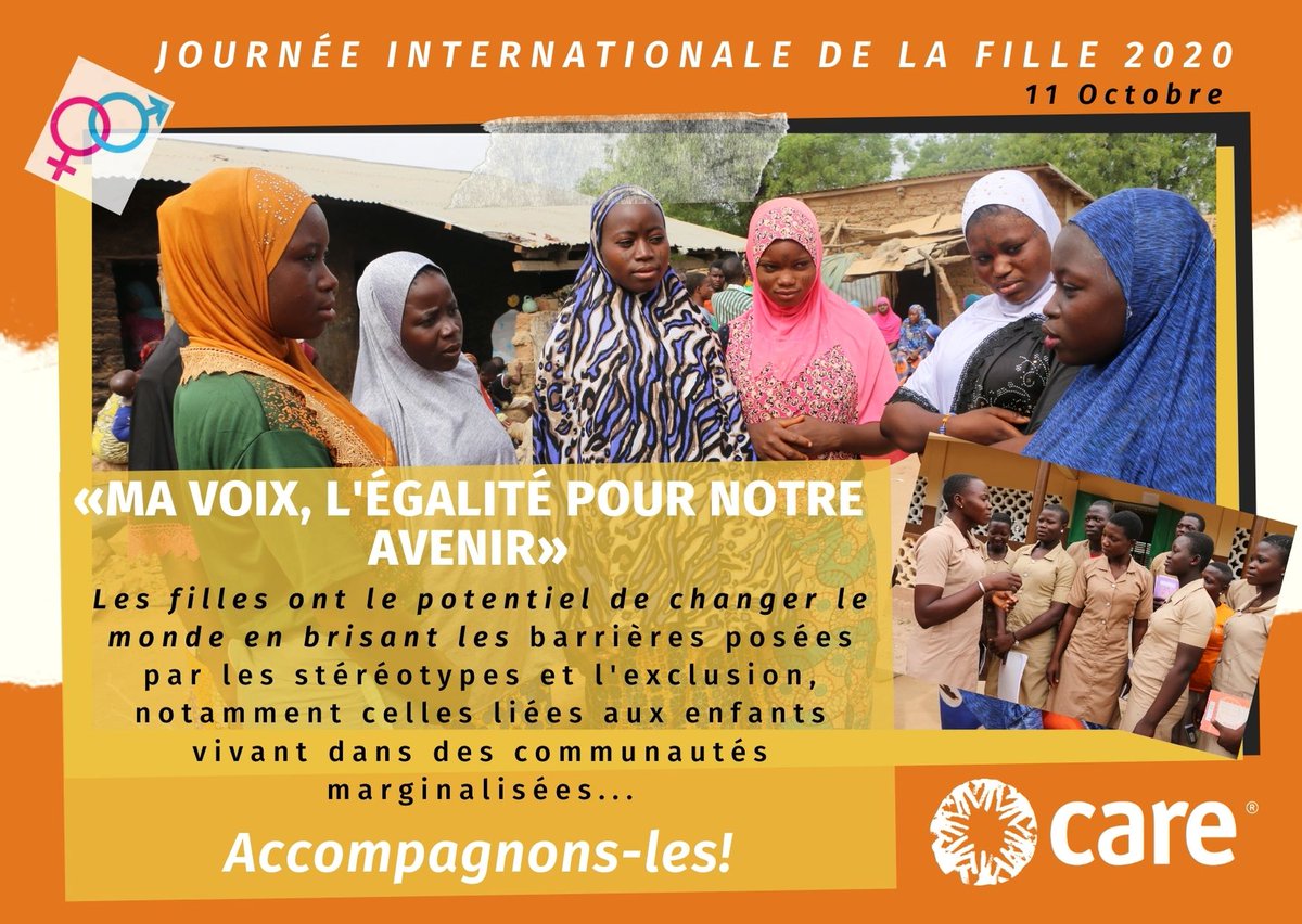 CARE_BeninTogo's tweet photo. #JIFi2020 réinventons un monde meilleur qui s’inspire des adolescentes, un monde où elles sont mobilisées et reconnues, un monde où on l’on compte et mise sur elles.
#KoHatchi, #EduChange, #ProJeunes, #PSDSR, #CAREBeninTogo
@joycesepenoo, @CAREWARegion, @MichelleNunn, @CARE https://t.co/YM7jXUwTLP