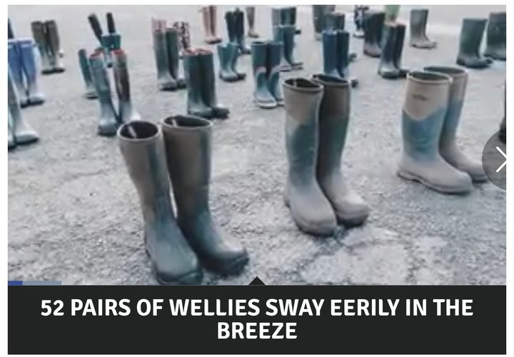 Matilda a Model Cow 🚜 (@hodder_showcow) on Twitter photo #agmentalhealth
The saddest sight you will see in British Farming.
Swaying eerily in the breeze, 52 pairs of wellies stand abandoned on the Tarmac at Pembrokeshire showground.
Each pair represents a farmer who has taken his or her own life in the last 12mths
<a href="/dpjfoundation/">The DPJ Foundation</a> #agmentalhealth
The saddest sight you will see in British Farming.
Swaying eerily in the breeze, 52 pairs of wellies stand abandoned on the Tarmac at Pembrokeshire showground.
Each pair represents a farmer who has taken his or her own life in the last 12mths
<a href="/dpjfoundation/">The DPJ Foundation</a>