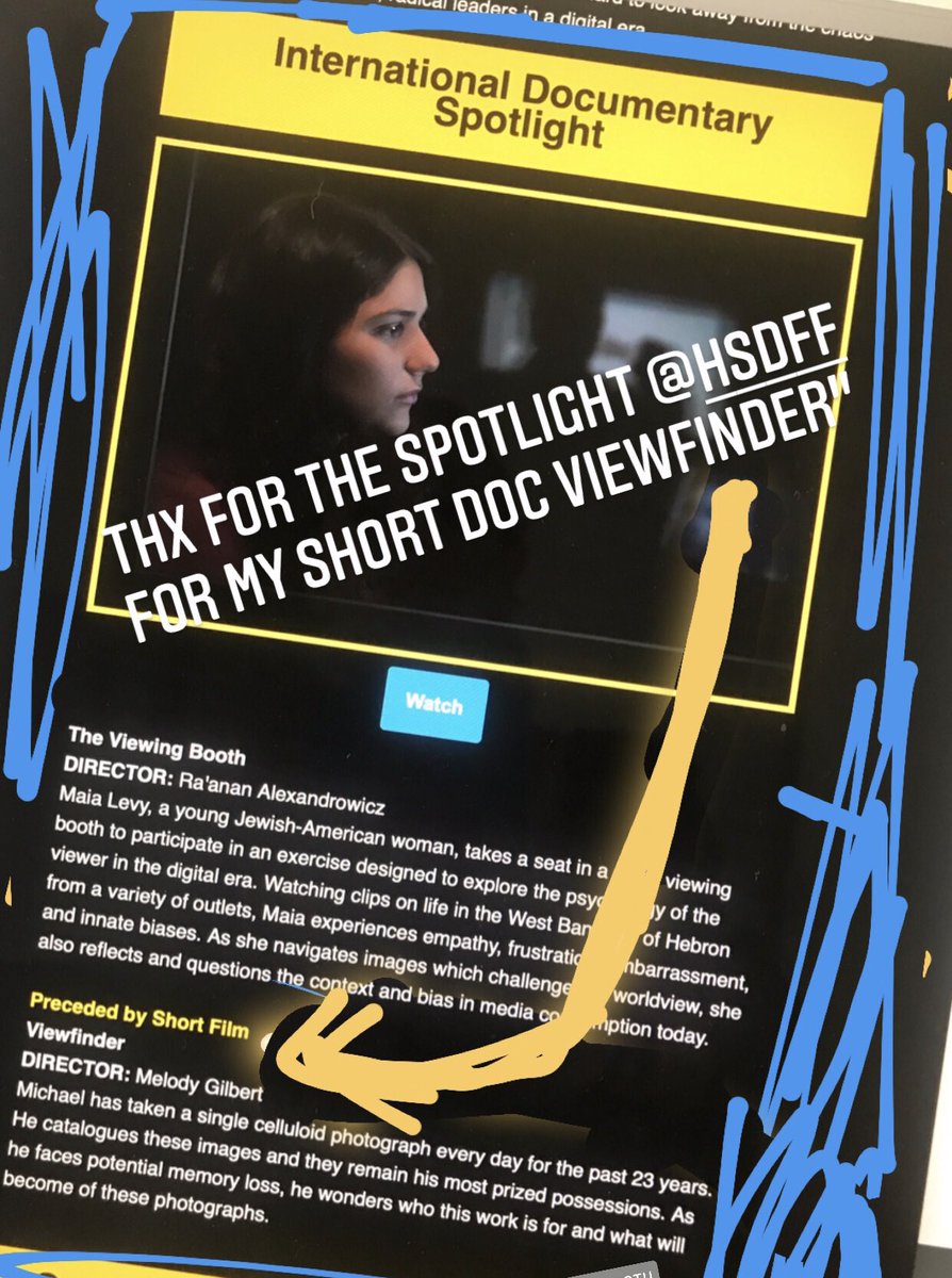melodyMN's tweet photo. My short #documentary VIEWFINDER -about a man who has taken a single photo a day on film for the past 23 years (https://t.co/bbYJdE2YHl) -is one of the featured Hot Springs Doc Fest films today, along with @TheViewingBooth . #HSDFF #HSDFF2020 #photography #photographers #film https://t.co/0UBGRXPk2c