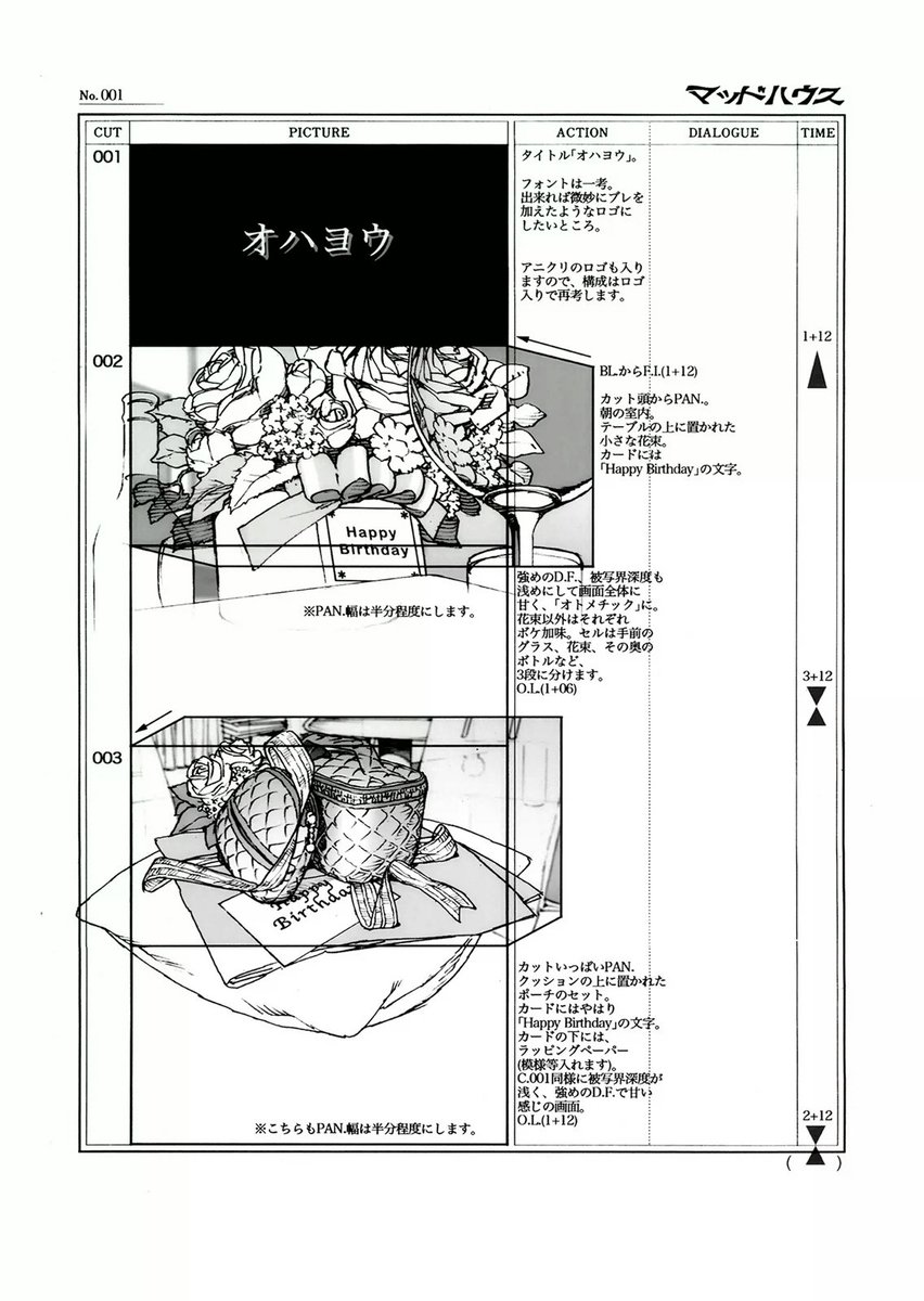 Storyboards by Satoshi Kon (今 敏):

https://t.co/0E1pSooOst
https://t.co/Hl9Z34uPCH
https://t.co/2dODPLDqHP
https://t.co/LEmSXhoY1D 