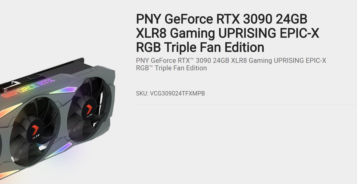 VideoCardz's tweet photo. A winner for the best graphics card name in 2020: https://t.co/awvAUkJZX3