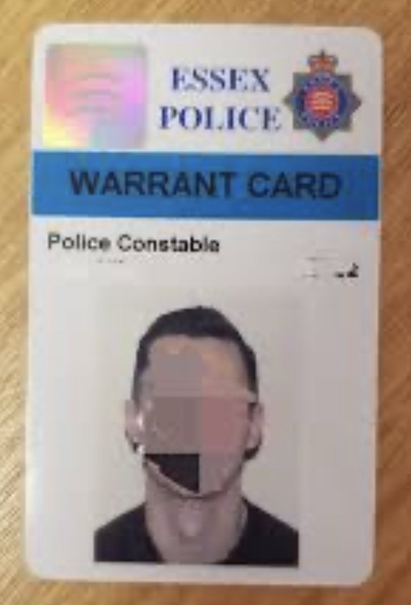 the only way is ESSEX POLICEI mean. points for a hologram but this looks like a student ID from a college that is about to be raided *by* Essex Police