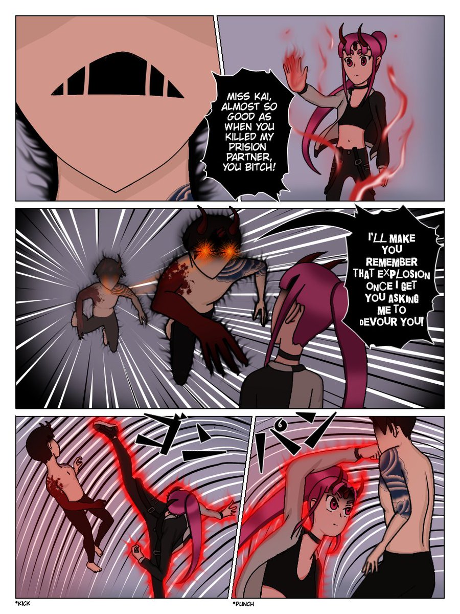 midoricrush's tweet photo. Tae chapter 2 page 20
#comic #faneo #anime #drawing #drawingdigital #manga #ibispaint #medibangpaint #blood #mature #faneo #tiktok #tapas #DrawResults #dibujodigital #fire #demons #suspenso #suspense https://t.co/jabbgMlFut