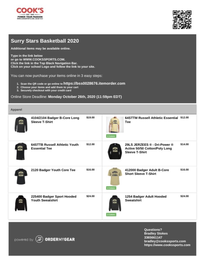 Surry Stars 🏀 tweet media