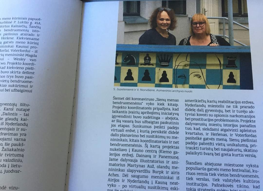 ForMurals's tweet photo. The August issue of the popular culture journal ‚Kaunas pilnas kultūros‘ was devoted to the topic of Street Art. https://t.co/Nndlvct8Dm