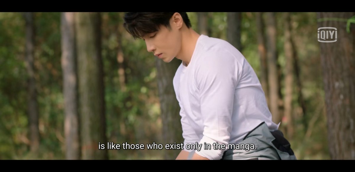 Plus he does boxing, car racing, hiking and is a smart & successful investment banker. What's not to love?  #amwatching  #LoveIsSweet  #GaoHanyu
