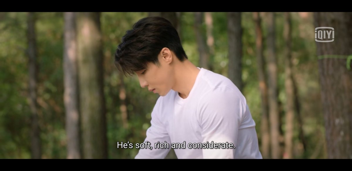 Plus he does boxing, car racing, hiking and is a smart & successful investment banker. What's not to love?  #amwatching  #LoveIsSweet  #GaoHanyu