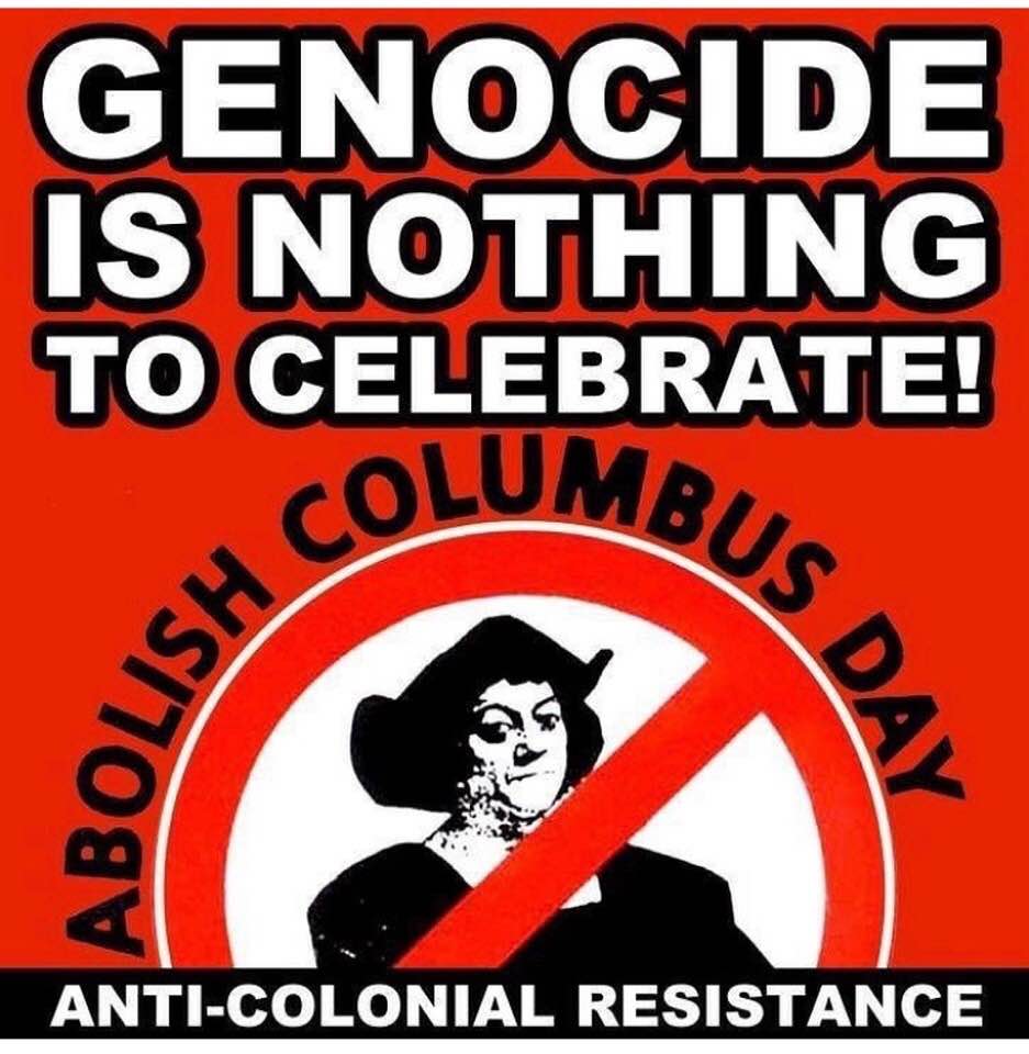 #AbolishColumbusDay