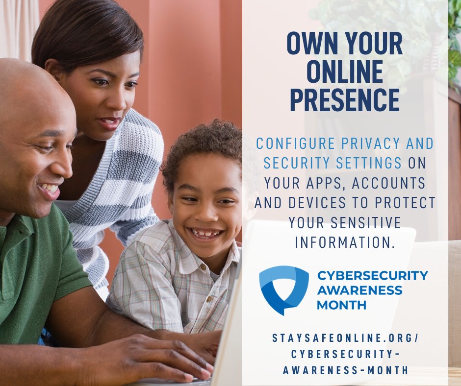 Do you know how many of your apps have access to your contacts, microphone, photos and location data? Time to find out! Configure your #privacy and #security settings to limit how much #data you give away. Do your part. #BeCyberSmart