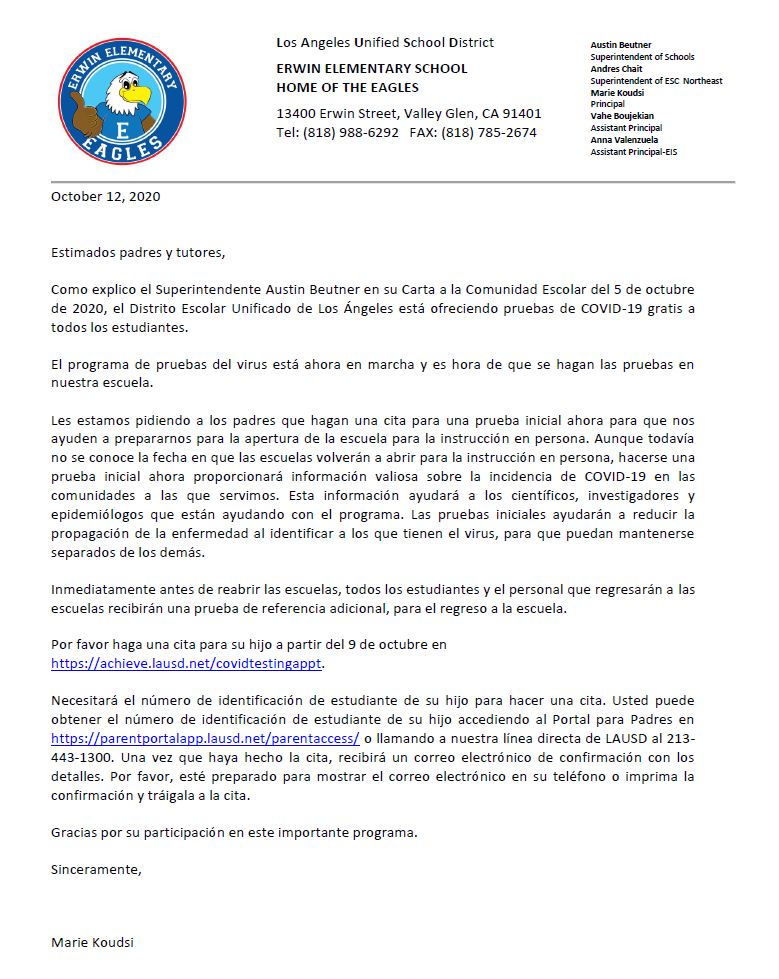 Marie Koudsi@principal (@erwinelementary) on Twitter photo 