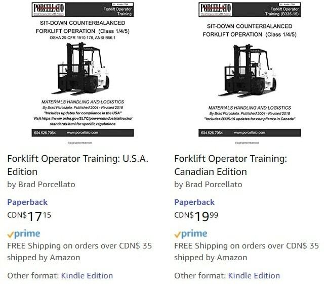 Porcellato Engineering On Twitter Porcellato Engineering Created The World S Most Popular Diy Forklift Operator Training Kit Over 6000 Sold Since 2001 Available In The Usa And Canada Via Amazon Https T Co Nfx4fmirtw Https T Co Pwy9rb7zg6