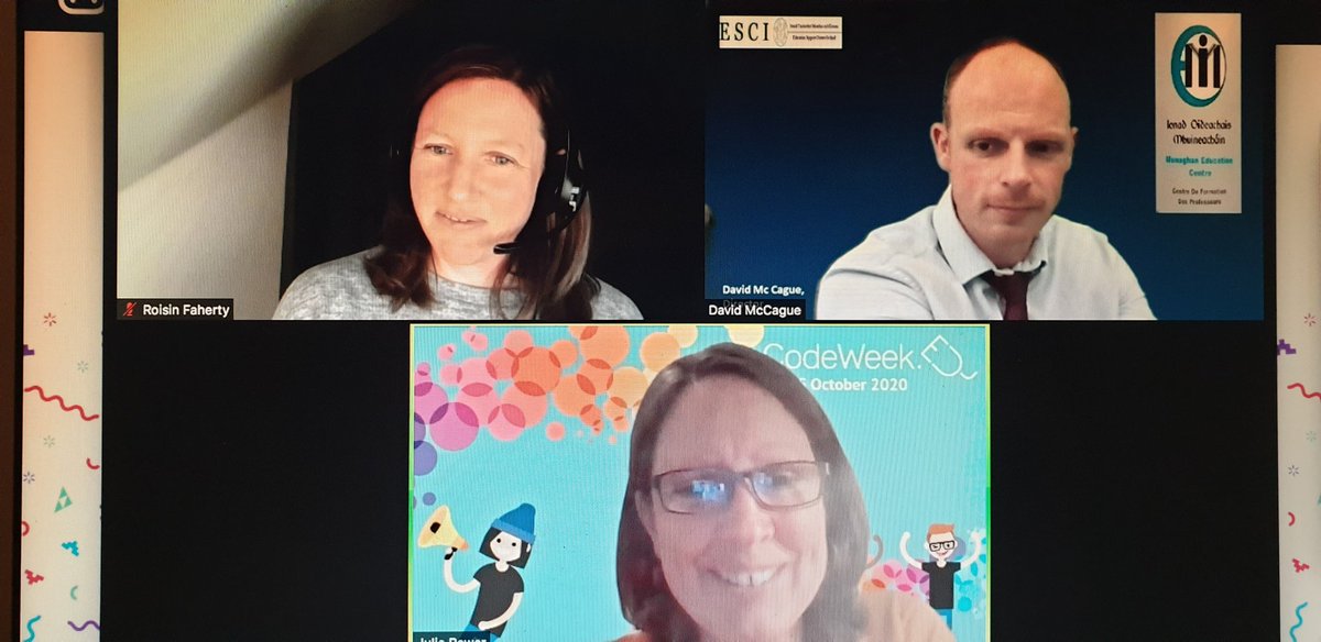 sjayc's tweet image. Loving this #MicrobitClassroom demo by @rofaherty23 for #CodeWeek2020. Game changer for #LeavingCert #ComputerScience teachers.They can share code with all/some students,download progress report, and students can indicate how they feel at end of each class. @PDSTcs #edchatie
