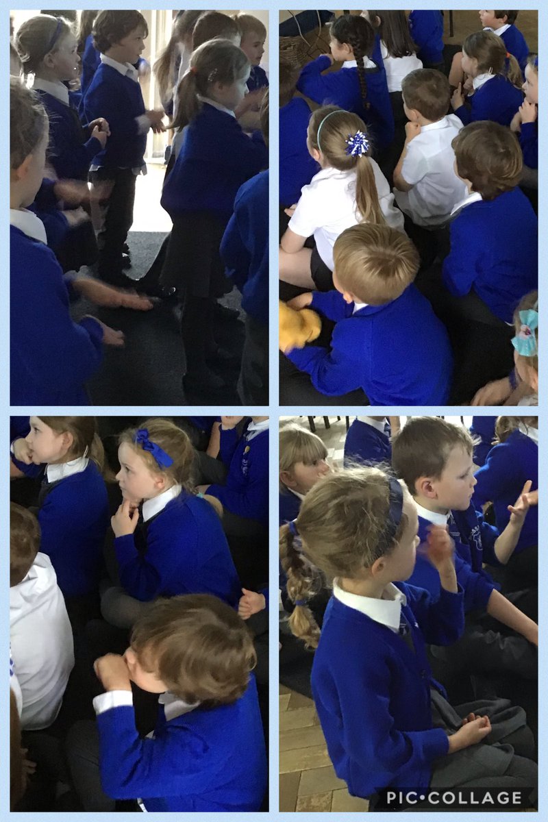 We loved our first session today with ⁦<a href="/DeafActive/">Deaf Active</a>⁩ 
Thank you for teaching us so creatively.