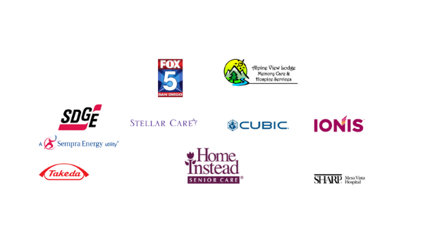 AlzheimersSD's tweet photo. Huge thank you to @SDGE @fox5sandiego @CubicCorp @ionispharma @homeinstead @TakedaPharma @CMESharp + MORE for supporting the #Walk4ALZ! Visit their websites &amp; participate in our sponsor scavenger hunt for the chance to win a $20 UberEats gift card. >> https://t.co/nAOhRW9CXC https://t.co/3vr5XA59RX