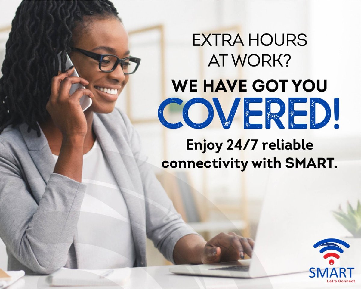 uganda_smart's tweet photo. Working from home? We've got you covered! Enjoy reliable and unlimited internet connection with SMART for ALL your needs! 🇺🇬
.
.
.
.
.
#SMART #LetsConnect #Uganda #Kampala #EastAfrica #telecommunications #ISP #internetConnection #uganda🇺🇬 #Entebbe #EastAfrica #wificonnection #wif https://t.co/uvO5ikQD6j