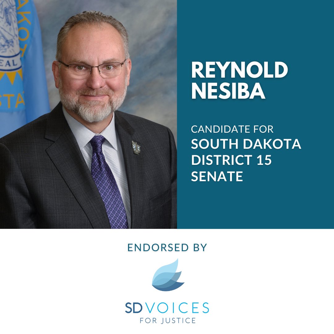 Reynold Nesiba for District 15 Senate  @ReynoldNesiba