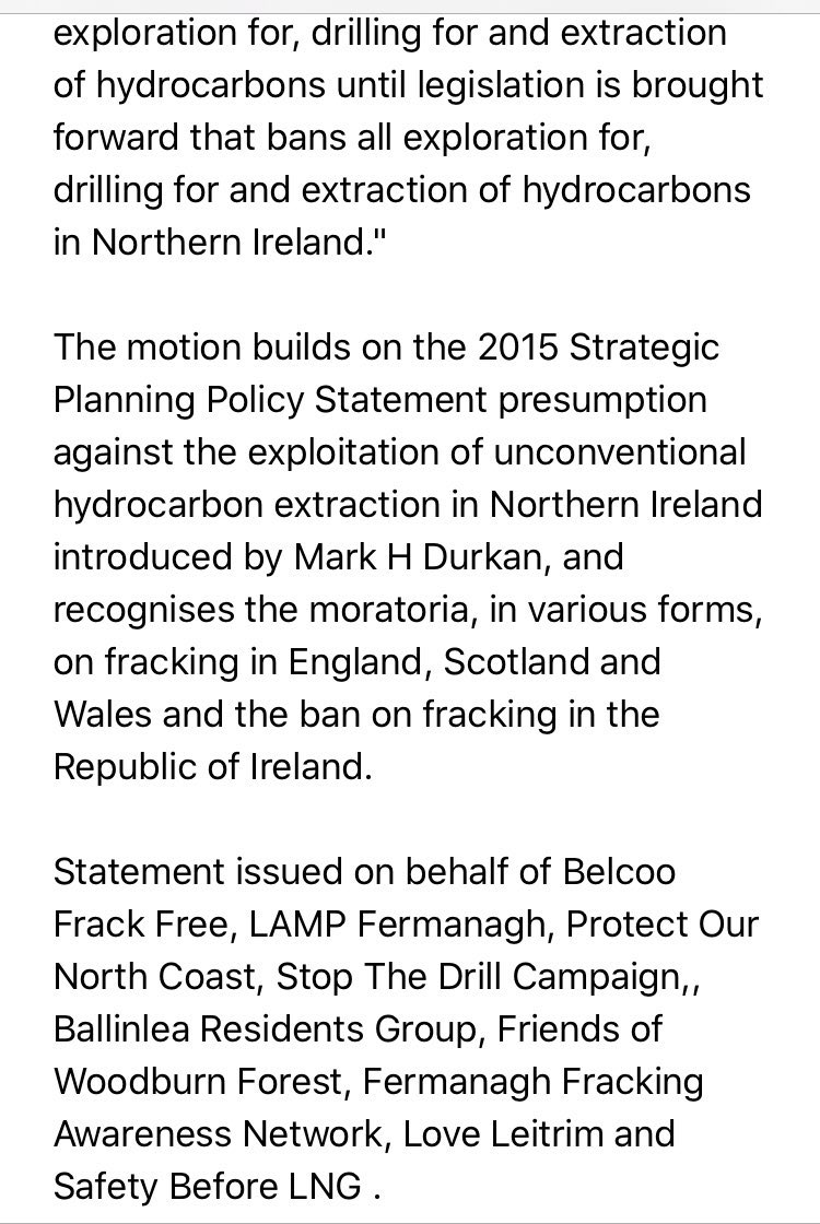 Jamiecm81's tweet photo. Fossil fuels cannot form any part of our future. There are thousands of peer reviewed studies highlighting the threat of oil/gas industry. The science has spoken. Please ask @DUPleader &amp; @duponline to support motion tomorrow to ban drilling. #StopTheStudy https://t.co/Fq7fGUza9B https://t.co/eqXqNEKqnH