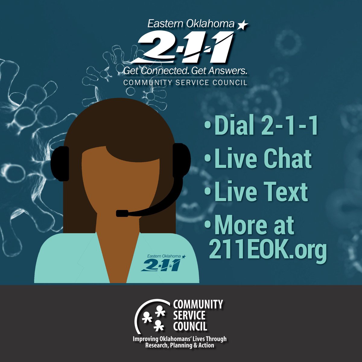 211 Eastern Oklahoma is excited to grow our team! We’ve added 3 members to our team of certified call specialists this week, and we’ve been going through a series of quality assurance trainings to ensure we are providing the highest level of service to our callers.
