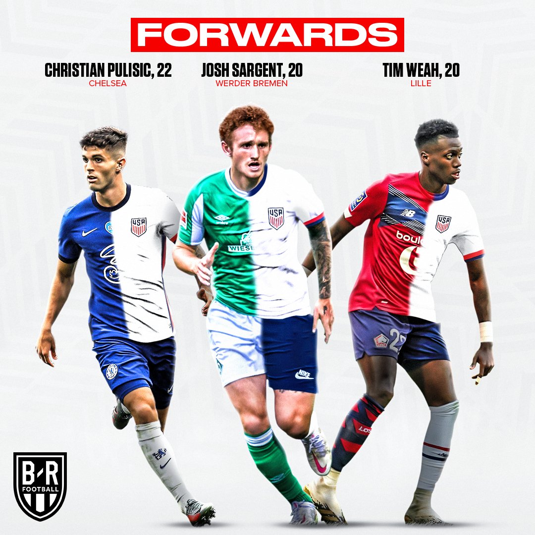 brfootball's tweet photo. The USMNT can pick a team with European pedigree 🌍 https://t.co/UdSNPAFUni
