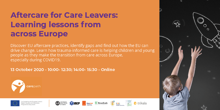 Tomorrow #CarePathConference will raise the crucial need for the reform of national & local #childprotection systems across the #EU so that all #children & young people receive #aftercare upon #leavingcare